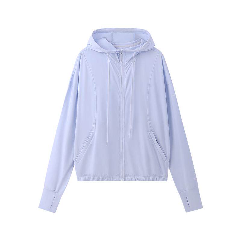 全棉时代薄荷凉感科技防晒衣服2023年新款UPF50+皮肤衣外套男女装