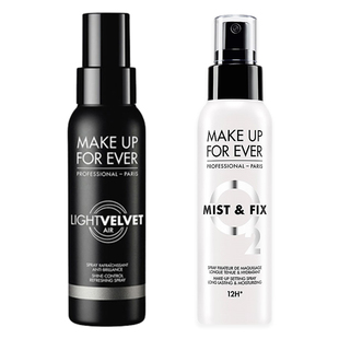 Makeupforever玫珂菲定妆喷雾黑白瓶持久不脱妆保湿控油定型正品