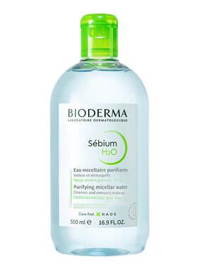 贝德玛卸妆水蓝水绿水500ml