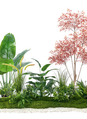 仿真绿植造景组合一整套