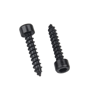 8.8级铁发黑圆柱头内六角自攻螺丝铁黑杯头木螺钉音箱喇叭M2M3-M6