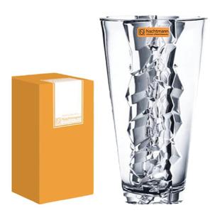 Nachtmann德国进口水晶玻璃手工雕刻花瓶北欧高档插花办公室摆件