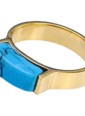 特价欧美饰品松石镶嵌轻奢日常