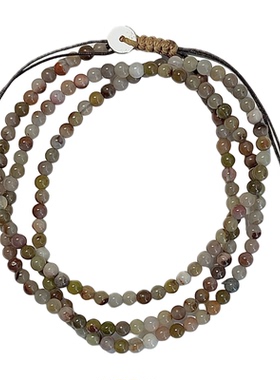 天然盐源玛瑙手工原创小众手链