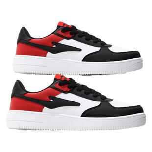 鸿星尔克低帮板鞋男2026秋季男鞋正品学生滑板鞋皮面防水运动鞋男