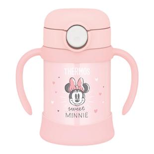 2025新款日本膳魔师儿童吸管杯宝宝水杯迪 士尼限量版保温杯FJT25