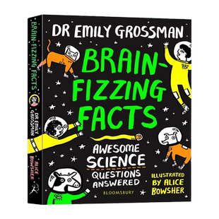 英文原版 Brain-fizzing Facts 儿童问答游戏书 科学问题解答 英文版 进口英语原版书籍