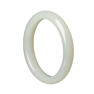 【孤品】冰穹雪髓-玻璃底和田羊脂玉手镯女款亲宝水晶饰品礼物