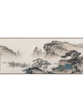 新中式风沙发背景墙客厅装饰画