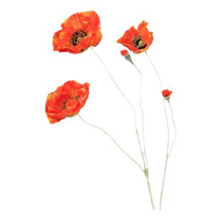 米子家居冰岛罂粟花假花仿真花虞美人餐桌干花束装饰花卉摆设高档