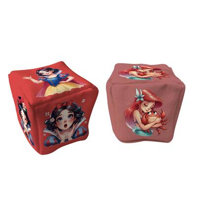 2026年新款沙包白雪公主美人鱼投掷玩具手工沙包儿童幼儿园小学生