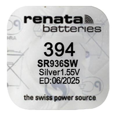 Renata瑞士SR927SW原装进口395适用卡西欧DW罗西尼手表石英表电池