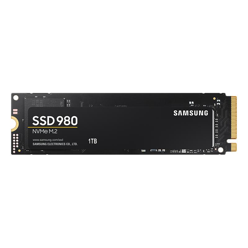 三星980 nvme m2固态硬盘1t笔记本电脑台式机SSD固态盘500g黑盘