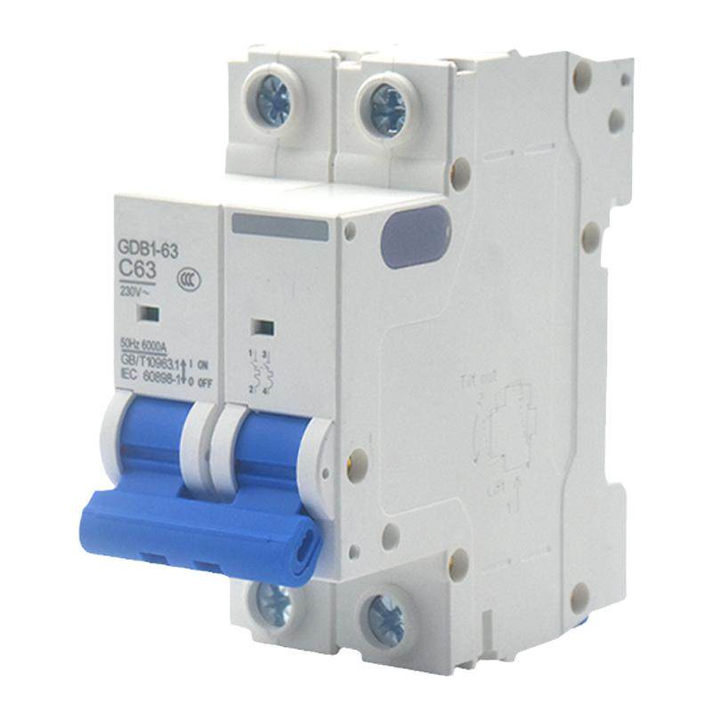 GDB1小型断路器DZ47家用C45空调总闸空气开关1P2P3P4P6A10A32A63A