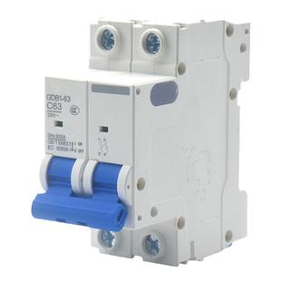 GDB1小型断路器DZ47家用C45空调总闸空气开关1P2P3P4P6A10A32A63A