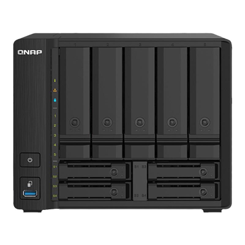 威联通（QNAP）TS-932PX-4G 双万兆网口 企业级9盘位网络存储服务器NAS磁盘阵列共享备份云盘