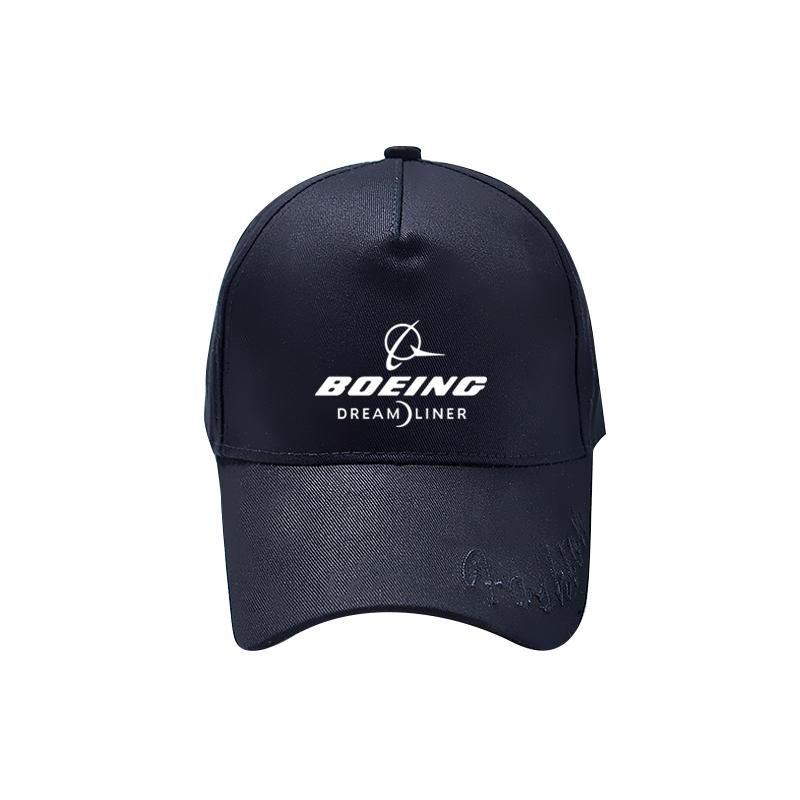 波音BOEING飞行员飞机航空可定制鸭舌帽男女棒球帽子防晒遮太阳帽