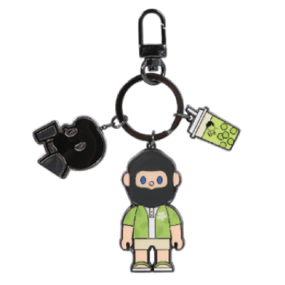 喜茶bob联名汽车钥匙扣