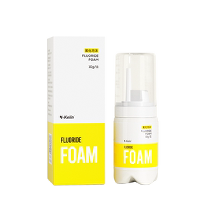 雅克菱牙齿涂氟剂儿童氟化泡沫矫正牙齿专用含氟牙膏成人防蛀牙