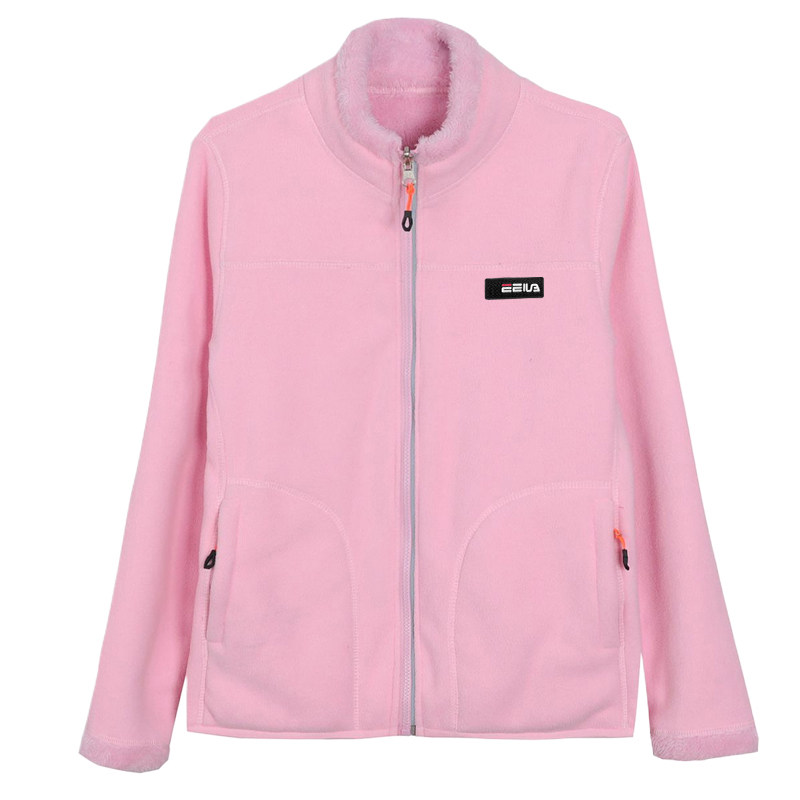 啄木鸟双面穿摇粒绒外套女士秋冬季2025新款加绒保暖时尚抓绒衣女