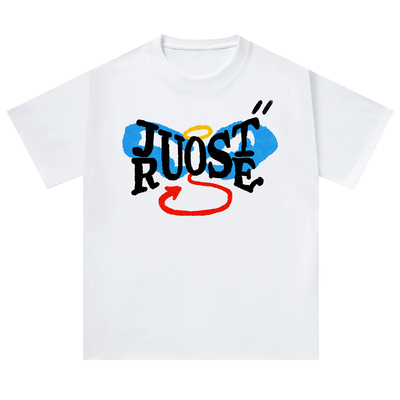 JUSTROSE美式重磅纯棉T恤