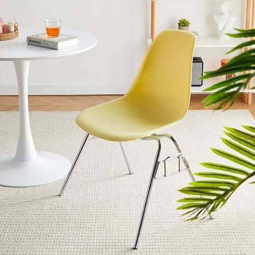 伊姆斯椅子中古Vintage网简约小户型书桌靠背家用餐椅北欧办公红