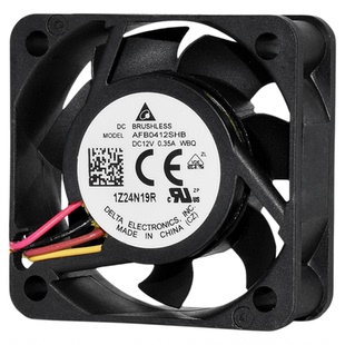AFB0412SHB台达4015大风量12V0.35A机箱电源交换机PWM散热风扇4CM