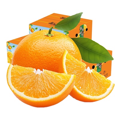 【地标授权】正宗江西赣南脐橙龙橙彩箱大果新鲜当季孕妇水果甜橙
