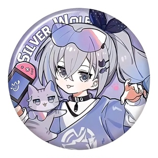 新款崩坏星穹铁道周边小不点猫猫系列徽章马铁口吧唧送朋友礼物