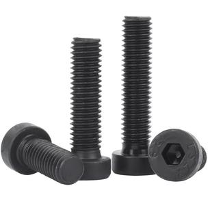 12.9级薄头内六角螺丝DIN7984螺钉高强度矮头扁头螺栓M4M5M6M8M10