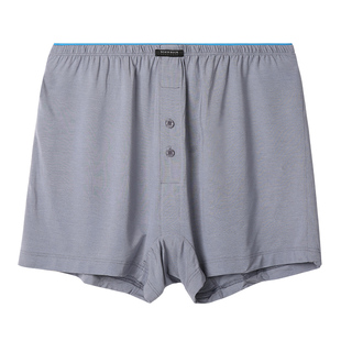 德国舒雅内裤男士莫代尔男平角裤高端铂雅宽松睡裤头大码95/0141X