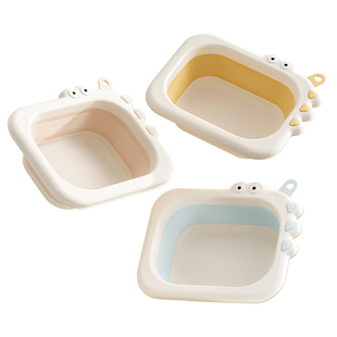 世纪宝贝宝宝洗脸盆新生婴儿折叠专用初生儿童小盆洗屁屁pp洗漱盆