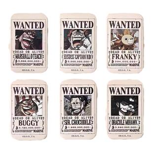 海贼王 通缉令正版徽章 盲盒 25周年限定 谷子吧唧周边万事屋现货