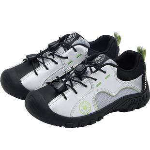 泰兰尼斯儿童运动鞋春季中大童轻便户外露营鞋男女童防滑登山鞋