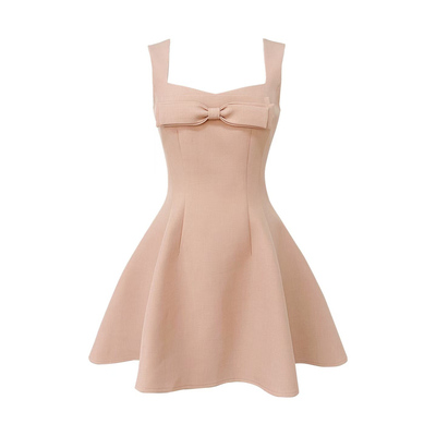 Lazy Didi翩若天鹅 玫瑰人生2.0 A版大裙摆蝴蝶结千金公主连衣裙