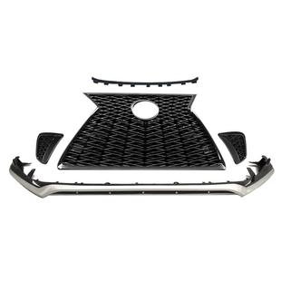 适用雷克萨斯NX200NX300NX300h改装运动中网蜂窝前唇前铲后唇包围