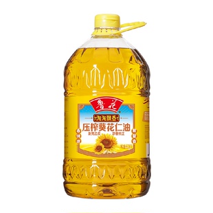 鲁花淘淘飘香葵花仁油6.08L物理压榨厨房食用油健康