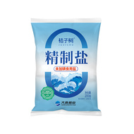 【爆款】桔子树精制海盐200g*14袋 未加碘食用盐家庭炒菜凉拌