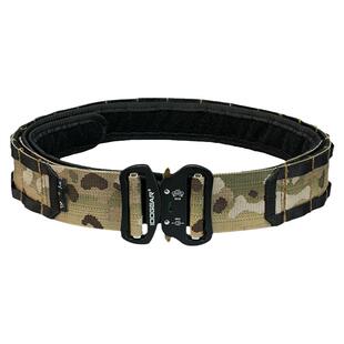 小钢蝎 浪人腰带2英寸战术腰带 国产金属扣件战术一体腰封户外