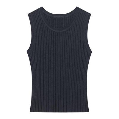 blueerdos修身打底针织背心