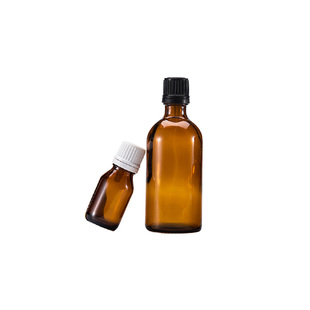 5ml法国精油瓶配德国小头精油盖 棕色避光玻璃瓶 调配精油瓶GHADB