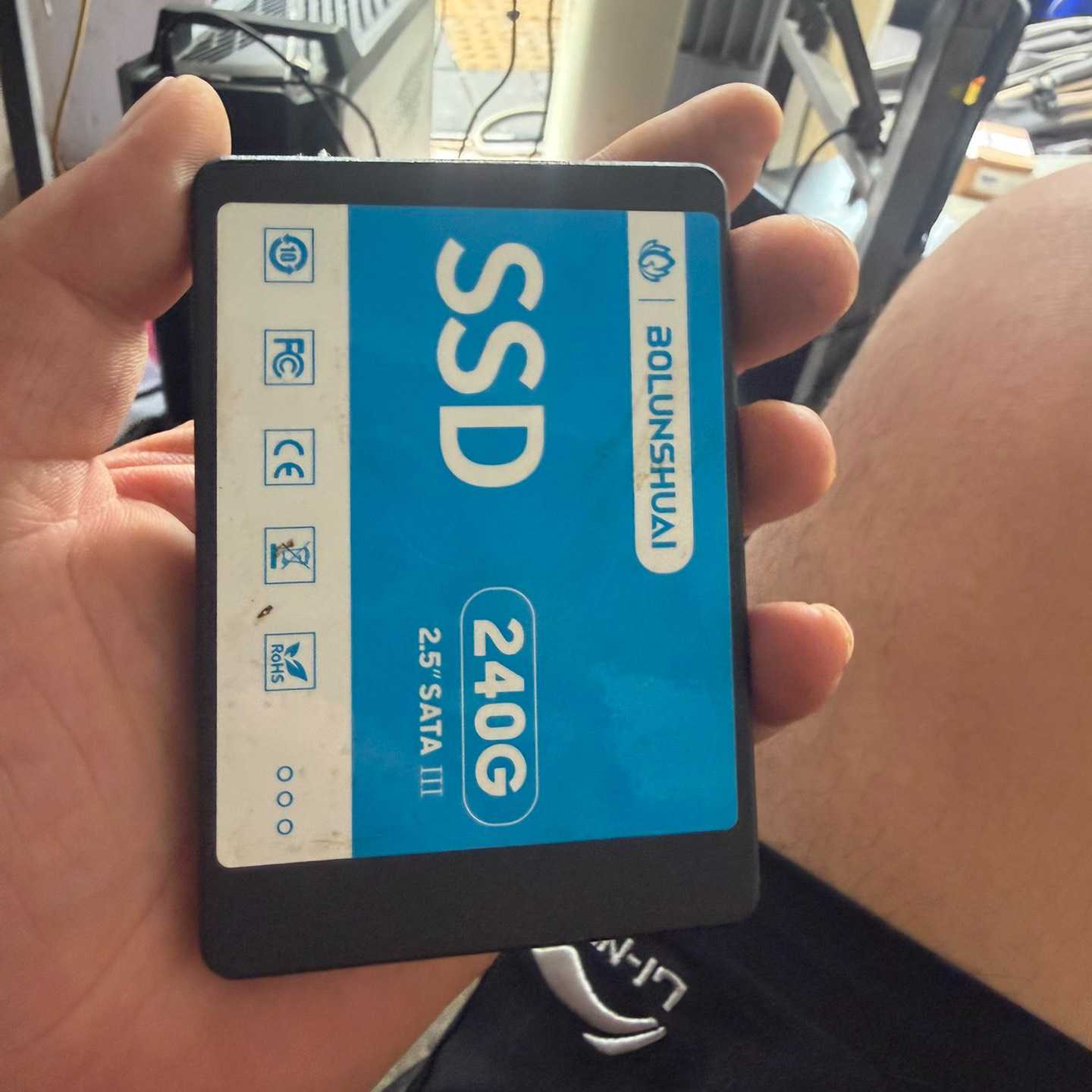 议价拆机固态240g有6个每个120打包