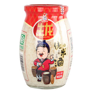 孝感生龙佬米酒900g/瓶传统发酵