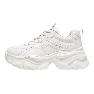 回力老爹鞋2026春季女鞋厚底增高小白鞋爆款休闲鞋子女皮面运动鞋