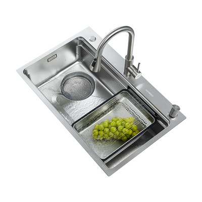 悍高飘雨瀑布大滤网集渣水槽