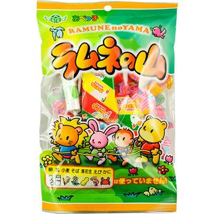 日本进口 安部 碳酸汽水味糖45g 好吃的糖果口水含化糖