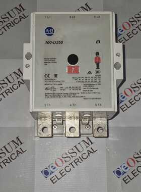 ALLENBRADLEY100D250磁性接触器250A伏24伏直流