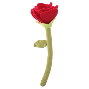 海湾兔bunniesbythebay手工玫瑰花布艺玩具偶情人节520礼物送女友