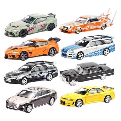 拓意POP花车164合金车模