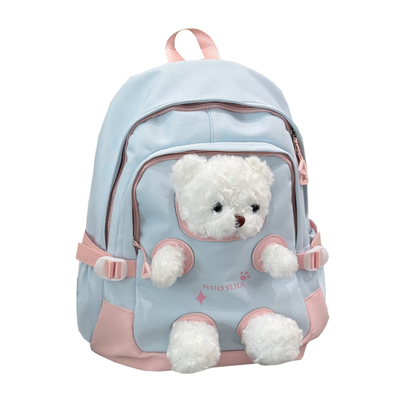 谁懂啊！介可爱书包真的元气满满